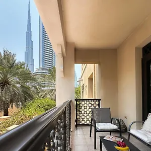 Trophy 2br Aladdin Estate W Burj Khalifa View شقة دبي